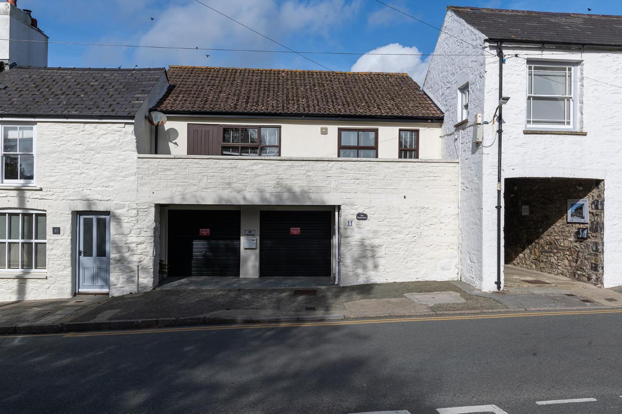 The Boathouse For Two, St Davids, Garage Parking Villa Exteriör bild